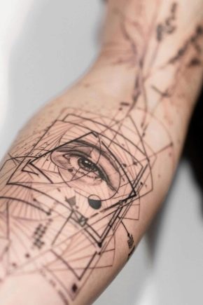 Тетоваже у геометријском стилу за мушкарце
